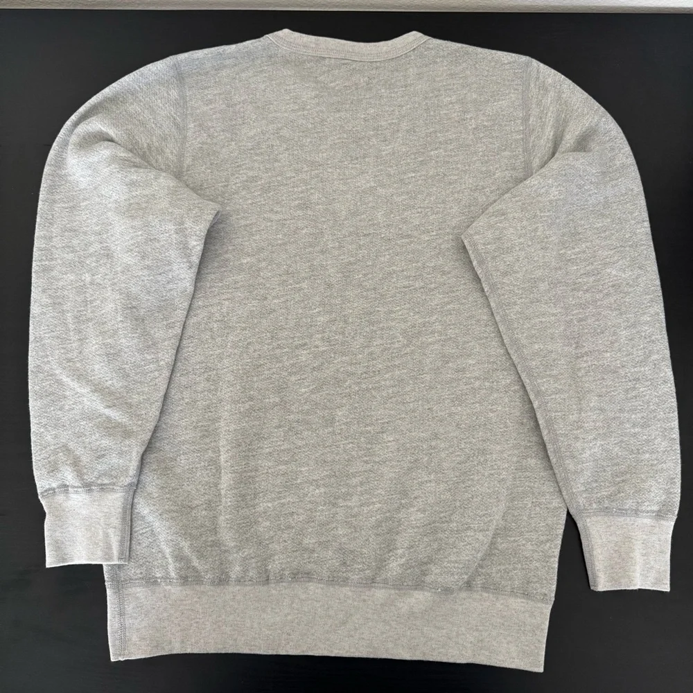 Bill Khakis Grey Crew Neck Pull Over Sweater